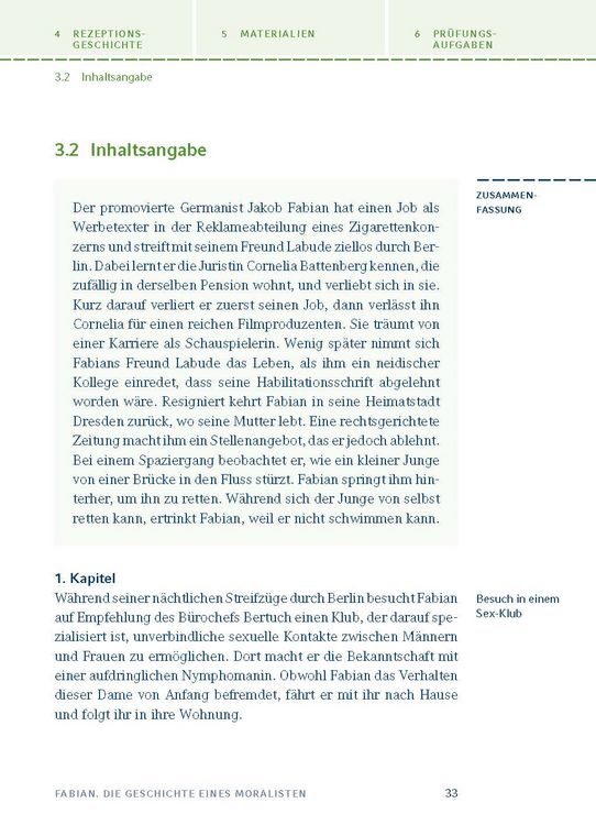 Produktbild: Fabian. Die Geschichte eines Moralisten von Erich K&auml;stner
