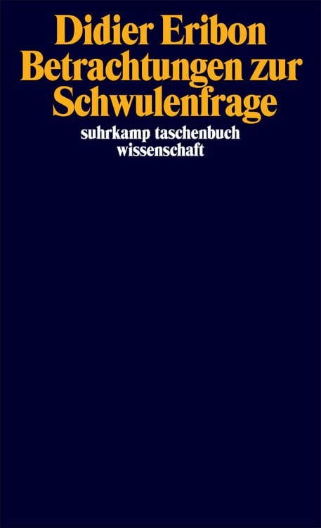 Produktbild: Betrachtungen zur Schwulenfrage