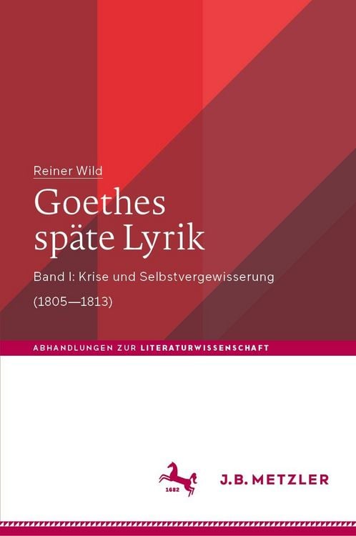 Produktbild: Goethes sp&auml;te Lyrik