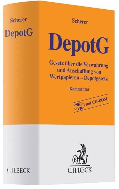 Produktbild: Depotgesetz (DepotG)