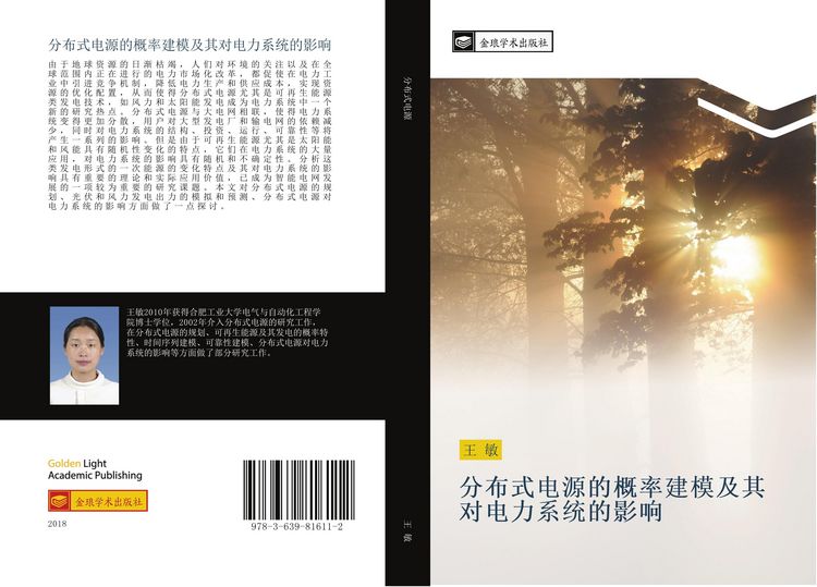 Produktbild: Fen bu shi dian yuan de gai lv jian mo ji qi dui dian li xi tong de ying xiang