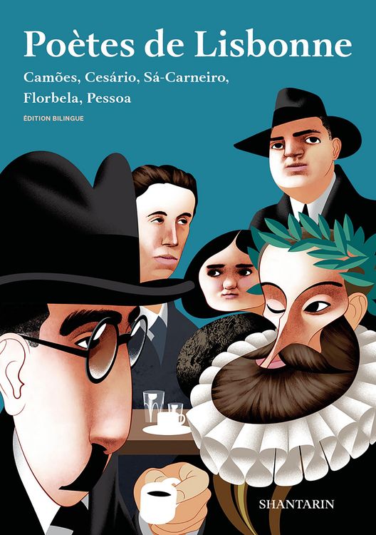 Produktbild: Po&egrave;tes de Lisbonne. Cam&otilde;es, Ces&aacute;rio, S&aacute;-Carneiro, Florbela, Pessoa