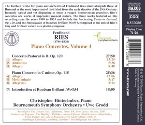 Produktbild: Hinterhuber/Grodd/Bournemouth SO: Klavierkonzerte Vol.4