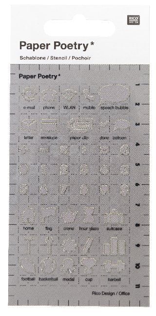 Produktbild: Schablone, Bullet Diary, Office
