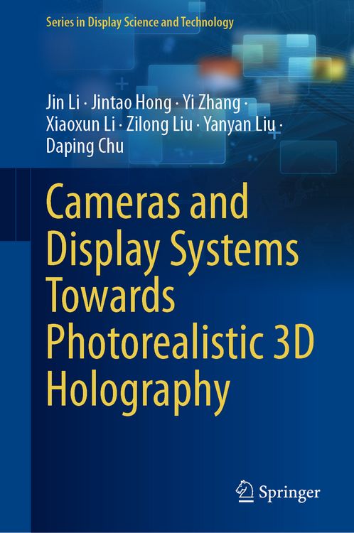 Produktbild: Cameras and Display Systems Towards Photorealistic 3D Holography