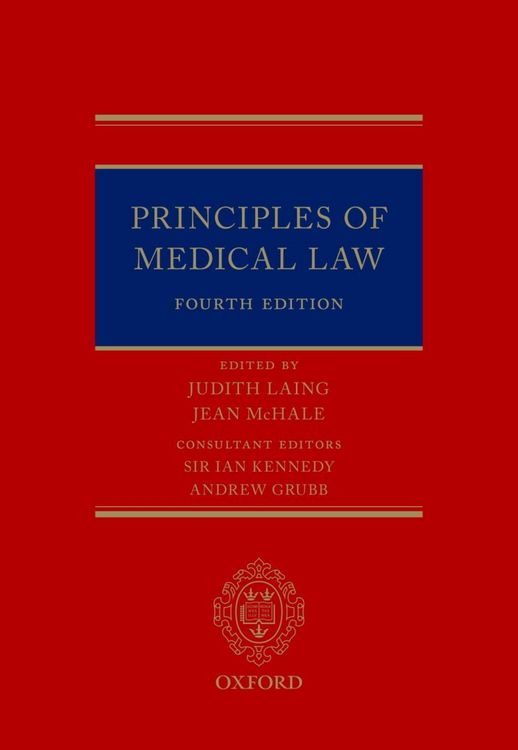 Produktbild: Principles of Medical Law
