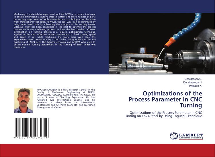 Produktbild: Optimizations of the Process Parameter in CNC Turning