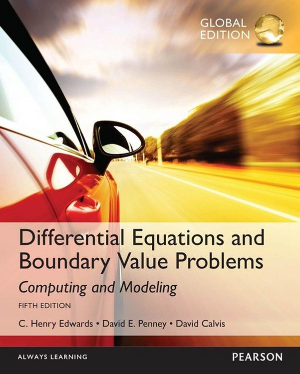Produktbild: Differential Equations and Boundary Value Problems: Computing and Modeling, Global Edition