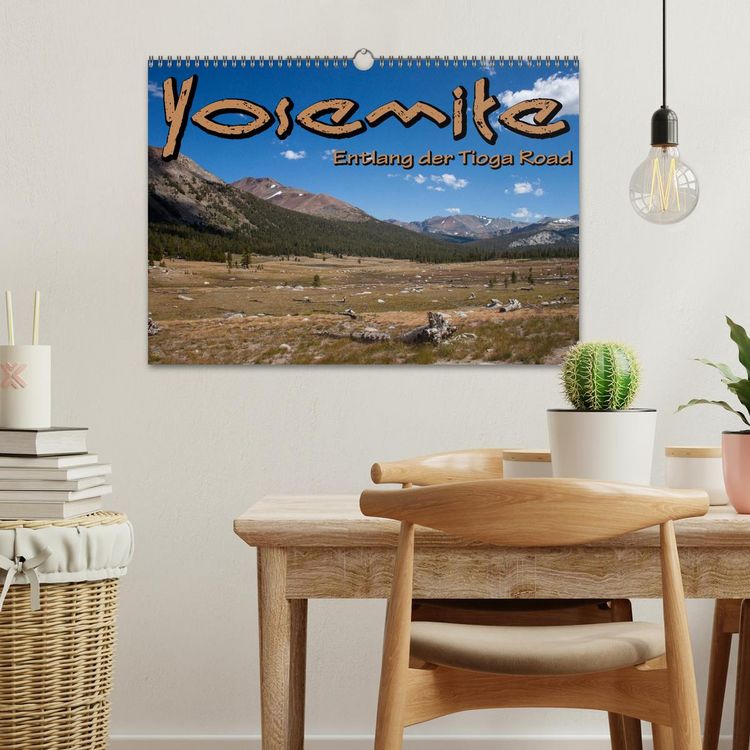Produktbild: Yosemite, Entlang der Tioga Road (Wandkalender 2026 DIN A3 quer), CALVENDO Monatskalender