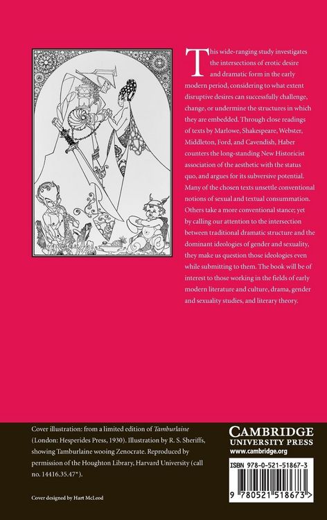 Produktbild: Desire and Dramatic Form in Early Modern England