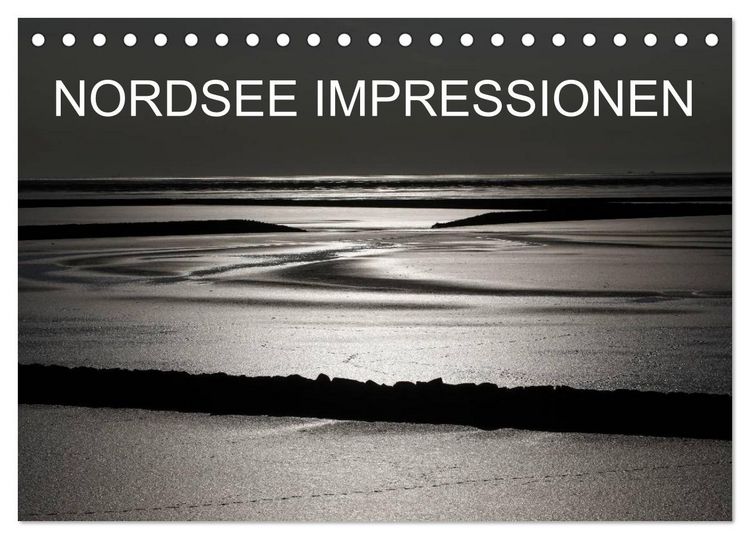 Produktbild: NORDSEE IMPRESSIONEN (Tischkalender 2026 DIN A5 quer), CALVENDO Monatskalender
