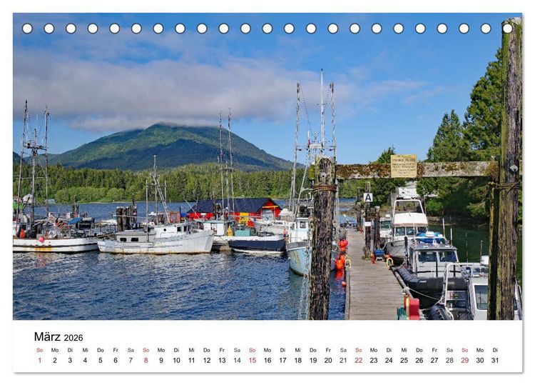 Produktbild: Trans-Canada: Von Vancouver nach Halifax (Tischkalender 2026 DIN A5 quer), CALVENDO Monatskalender