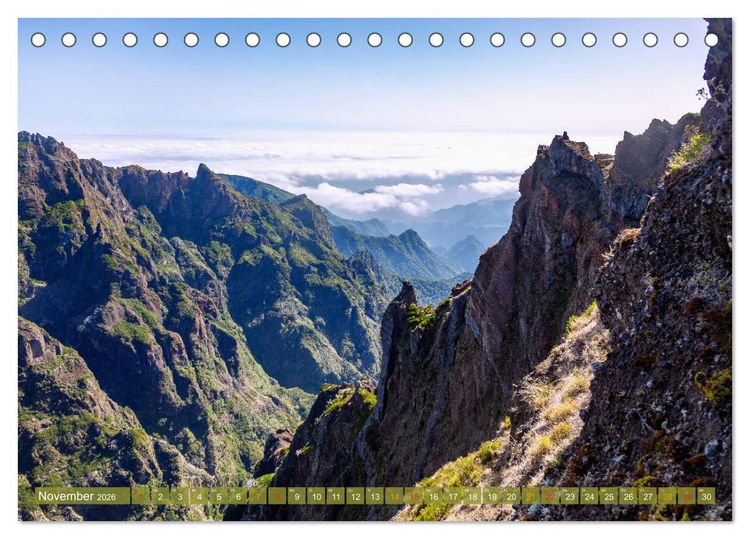 Produktbild: Faszination Madeira (Tischkalender 2026 DIN A5 quer), CALVENDO Monatskalender