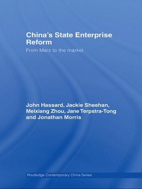 Produktbild: China's State Enterprise Reform