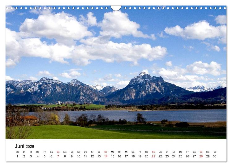 Produktbild: Hopfensee - Riviera des Allg&auml;us (Wandkalender 2026 DIN A3 quer), CALVENDO Monatskalender