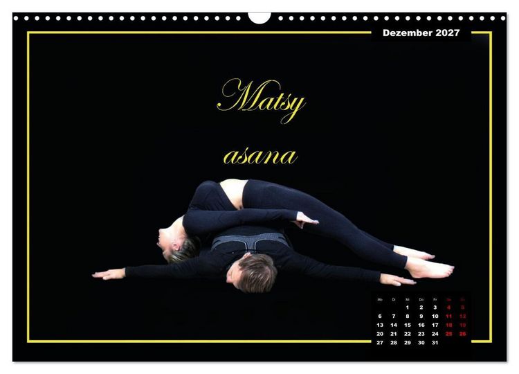 Produktbild: Yoga - Asana (Wandkalender 2027 DIN A3 quer), CALVENDO Monatskalender