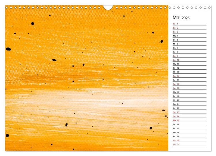 Produktbild: Mein bunter DIY-Bastelkalender (Wandkalender 2026 DIN A3 quer), CALVENDO Monatskalender