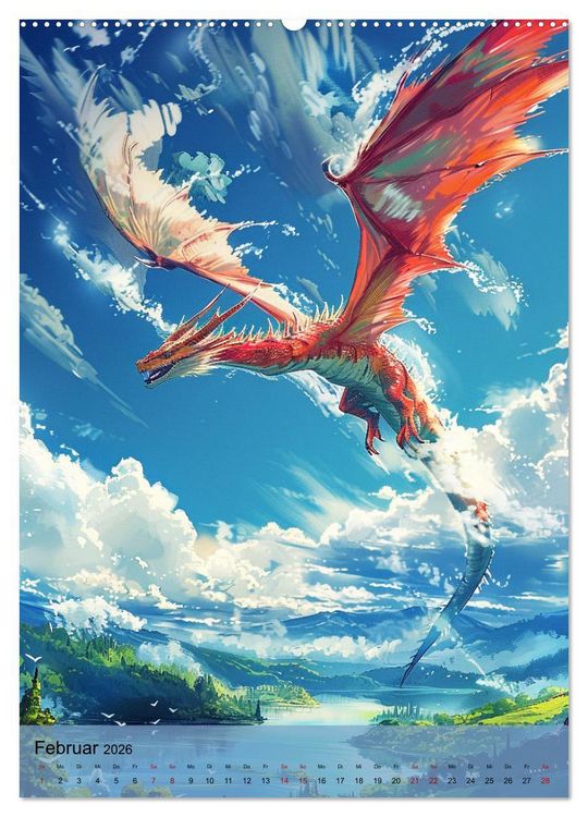 Produktbild: Immer wieder Anime (Wandkalender 2026 DIN A2 hoch), CALVENDO Monatskalender