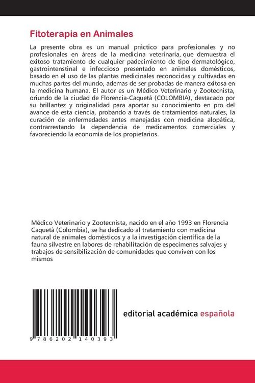 Produktbild: Fitoterapia en Animales