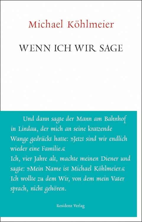 Bild vom Artikel Wenn ich wir sage vom Autor Michael Köhlmeier