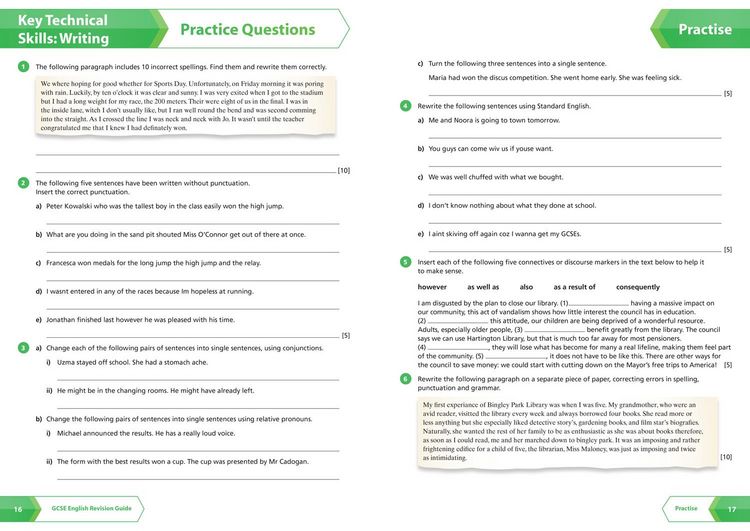 Produktbild: AQA GCSE 9-1 English Language and Literature Complete Revision & Practice
