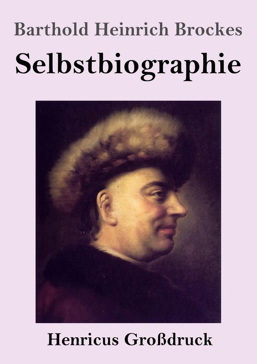 Produktbild: Selbstbiographie (Gro&szlig;druck)