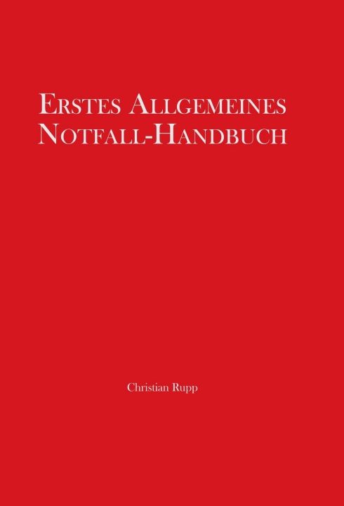 Produktbild: Erstes Allgemeines Notfall-Handbuch