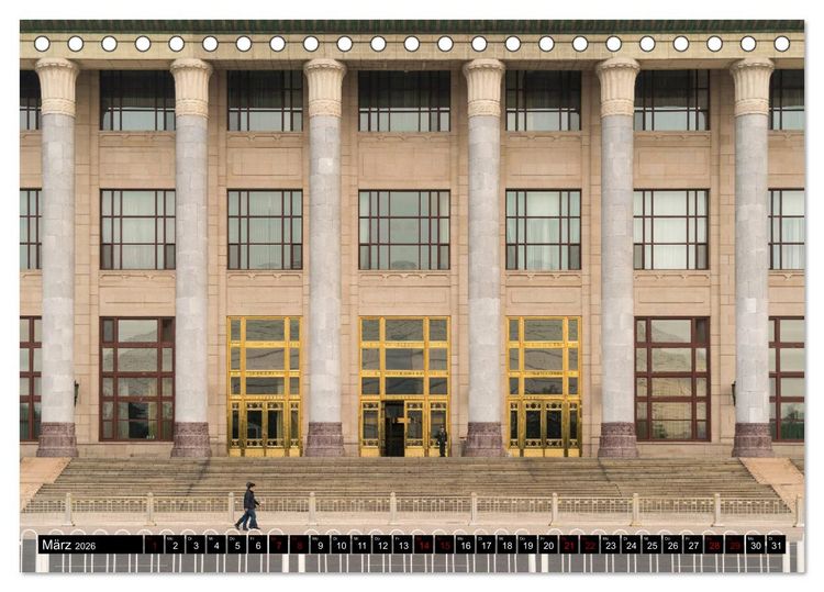 Produktbild: Peking - China (Tischkalender 2026 DIN A5 quer), CALVENDO Monatskalender