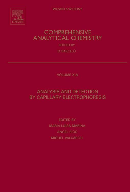 Produktbild: Analysis and Detection by Capillary Electrophoresis