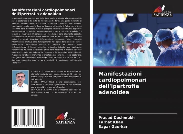 Produktbild: Manifestazioni cardiopolmonari dell'ipertrofia adenoidea