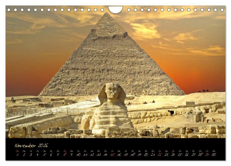 Produktbild: &Auml;gypten - Eine Entdeckungsreise (Wandkalender 2026 DIN A4 quer), CALVENDO Monatskalender