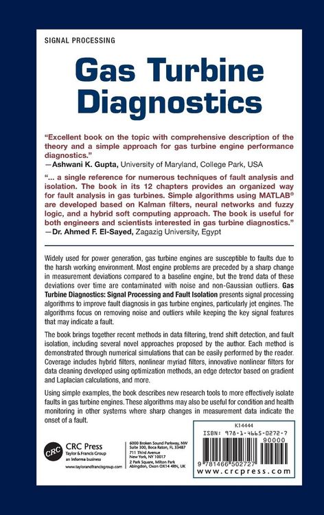 Produktbild: Gas Turbine Diagnostics