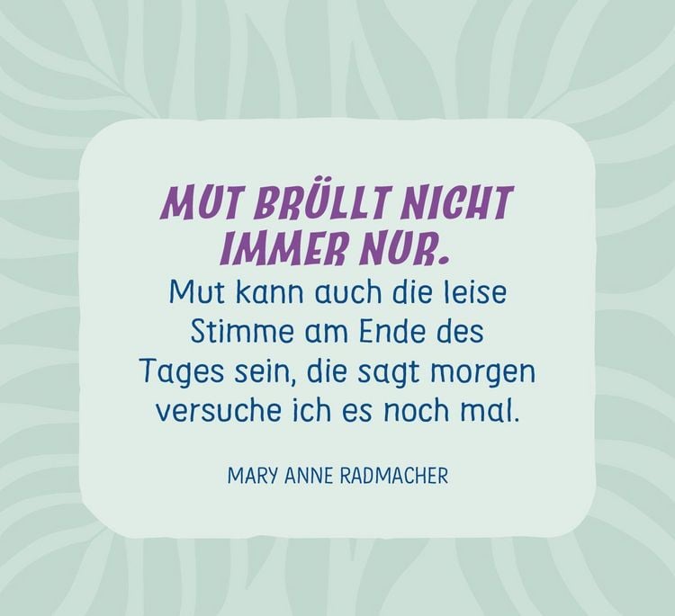 Produktbild: Du bist mutiger als du denkst und st&auml;rker als du glaubst