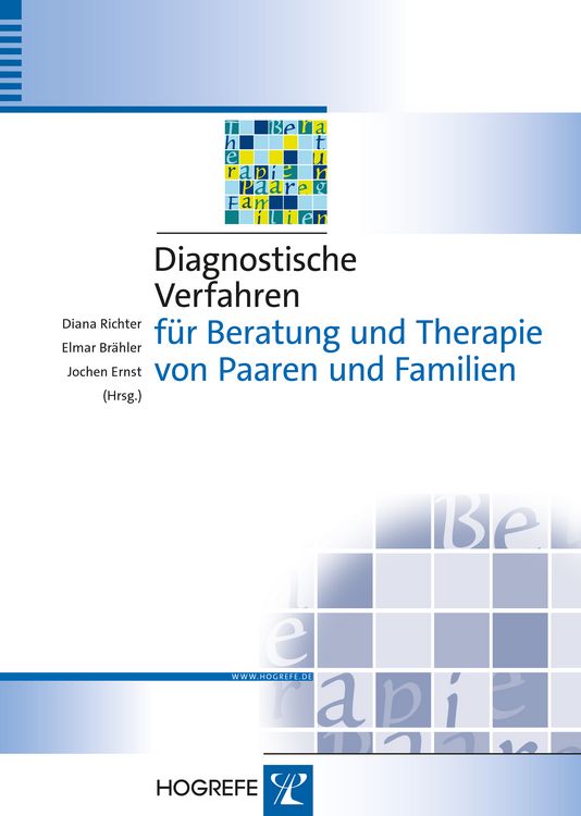Produktbild: Diagnostische Verfahren f&uuml;r Beratung und Therapie von Paaren und Familien