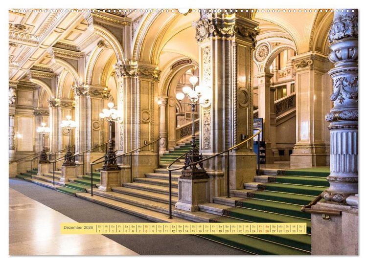 Produktbild: St&auml;dtereise Wien (Wandkalender 2026 DIN A2 quer), CALVENDO Monatskalender