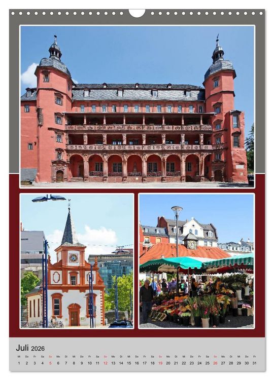 Produktbild: Rhein-Main 2026 vom Taxifahrer Petrus Bodenstaff (Wandkalender 2026 DIN A3 hoch), CALVENDO Monatskalender