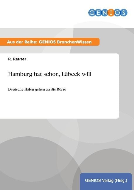 Produktbild: Hamburg hat schon, L&uuml;beck will