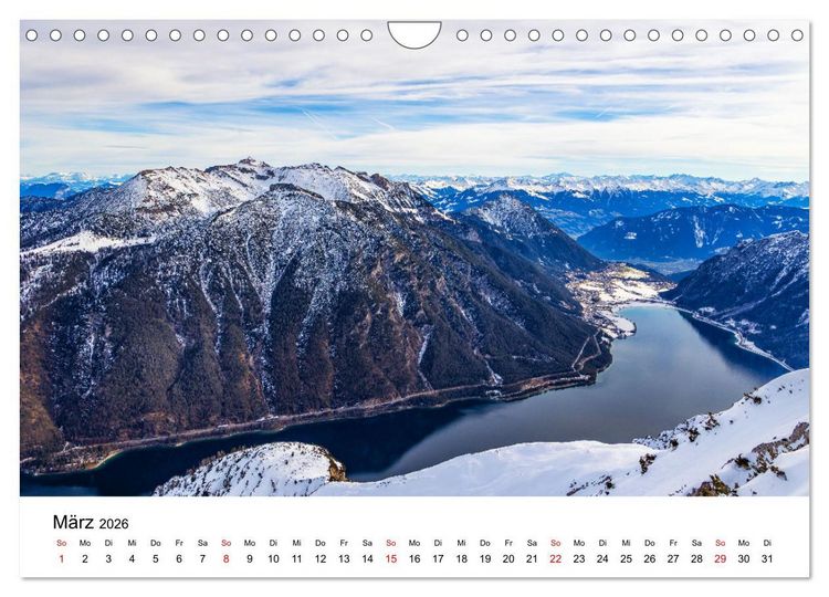 Produktbild: Traumhafter Achensee - eine kalendarische Reise (Wandkalender 2026 DIN A4 quer), CALVENDO Monatskalender