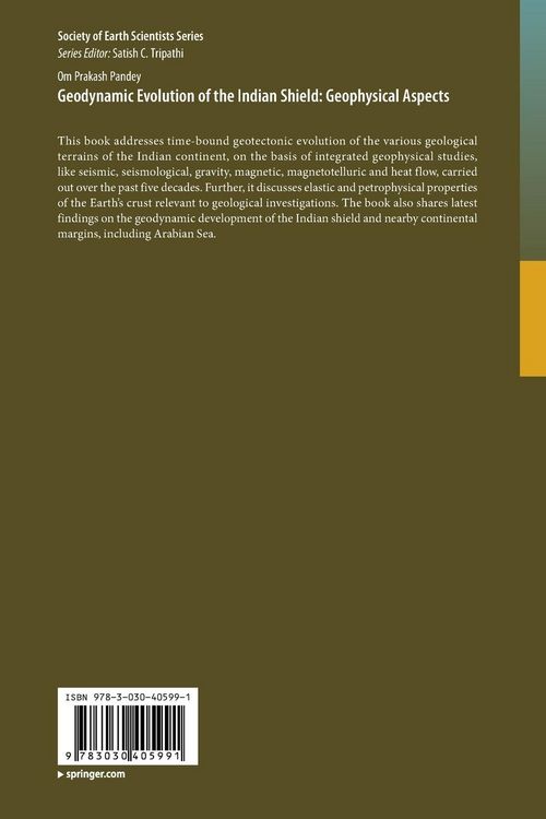 Produktbild: Geodynamic Evolution of the Indian Shield: Geophysical Aspects