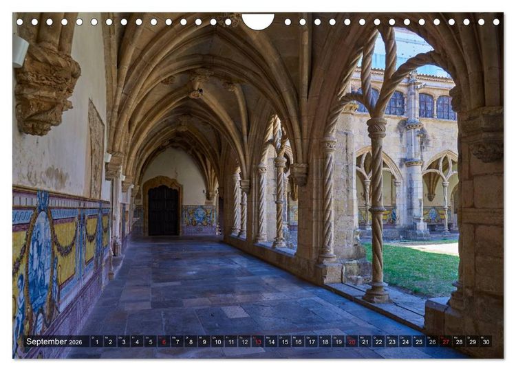 Produktbild: Portugal - Bilder dreier St&auml;dte (Wandkalender 2026 DIN A4 quer), CALVENDO Monatskalender