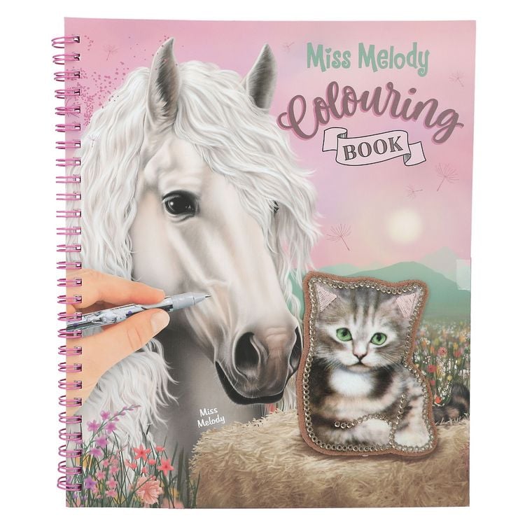 Produktbild: Miss Melody Malbuch mit Pailletten