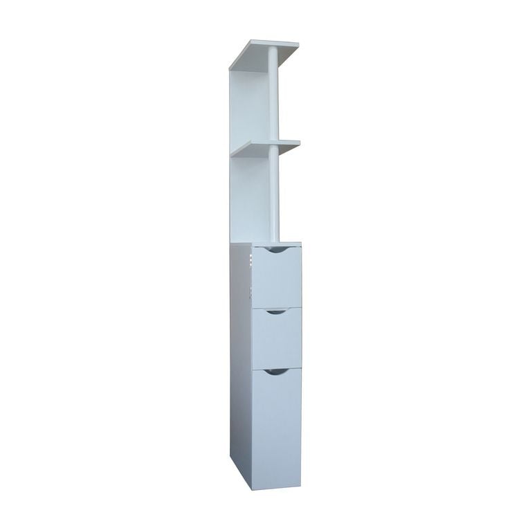 Produktbild: HTI-Living Raumteilerregal 136 cm Thekla Weiß