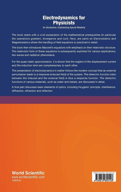 Produktbild: Electrodynamics For Physicists