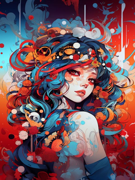 Produktbild: CALVENDO Puzzle Hikari | 1000 Teile Lege-Gr&ouml;&szlig;e 64x48cm Foto-Puzzle f&uuml;r gl&uuml;ckliche Stunden