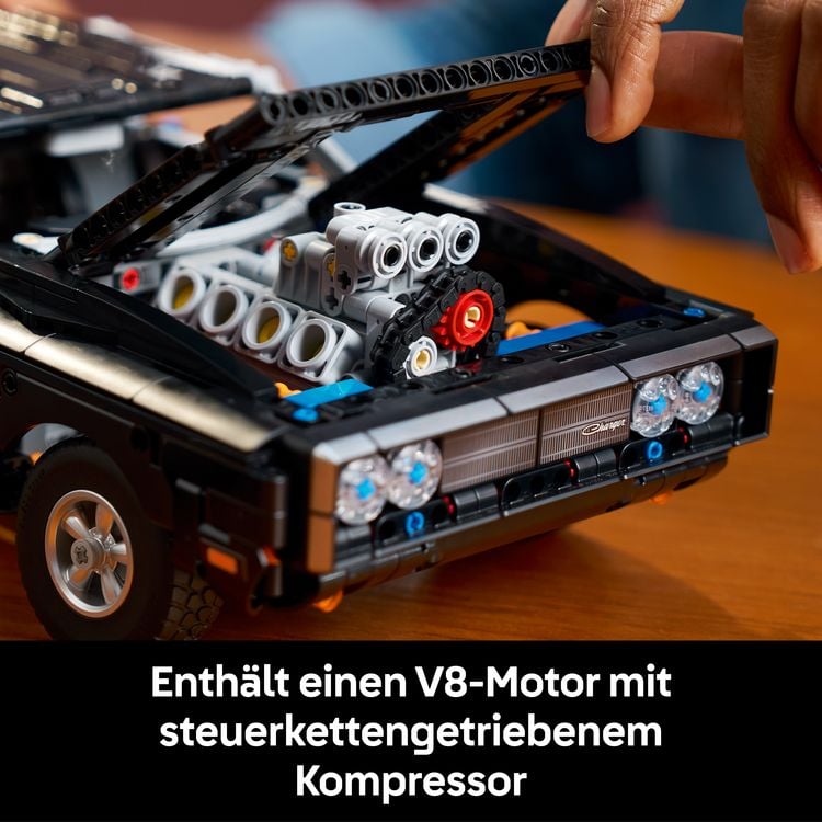 Produktbild: LEGO Technic 42231 Fast and Furious Dodge Charger R/T Auto, Modellbau