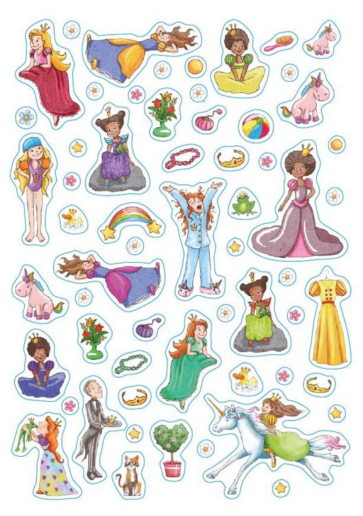 Produktbild: Mein Stickeralbum Prinzessin