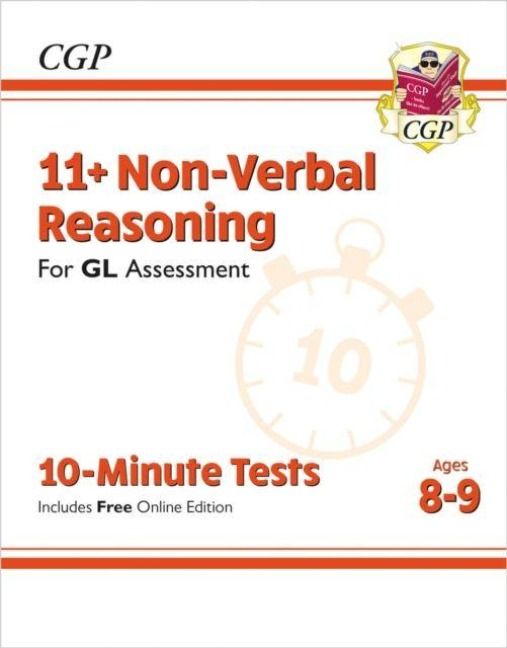 Produktbild: 11+ GL 10-Minute Tests: Non-Verbal Reasoning - Ages 8-9 (with Online Edition)