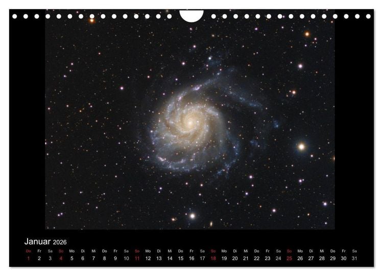 Produktbild: Astro-Fotografie (Wandkalender 2026 DIN A4 quer), CALVENDO Monatskalender