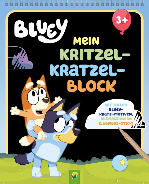 Produktbild: Bluey Mein Kritzel-Kratzel-Block