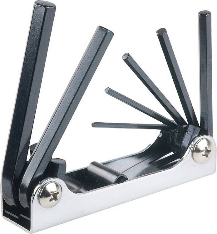 Produktbild: Kwb Sechskantschl&uuml;ssel 2 mm, 2.5 mm, 3 mm, 4 mm, 5 mm, 6 mm, 8 mm, 10mm 7teilig